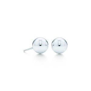 Tiffany Hardwear Ball Earrings in Sterling Silver